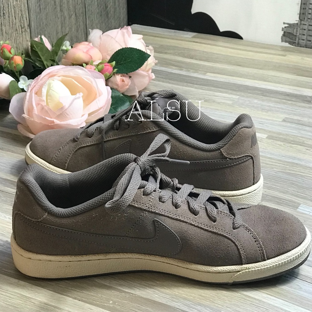Nike Court Royal Suede Brown Cream W AUTHENTIC - Picture 5 of 8